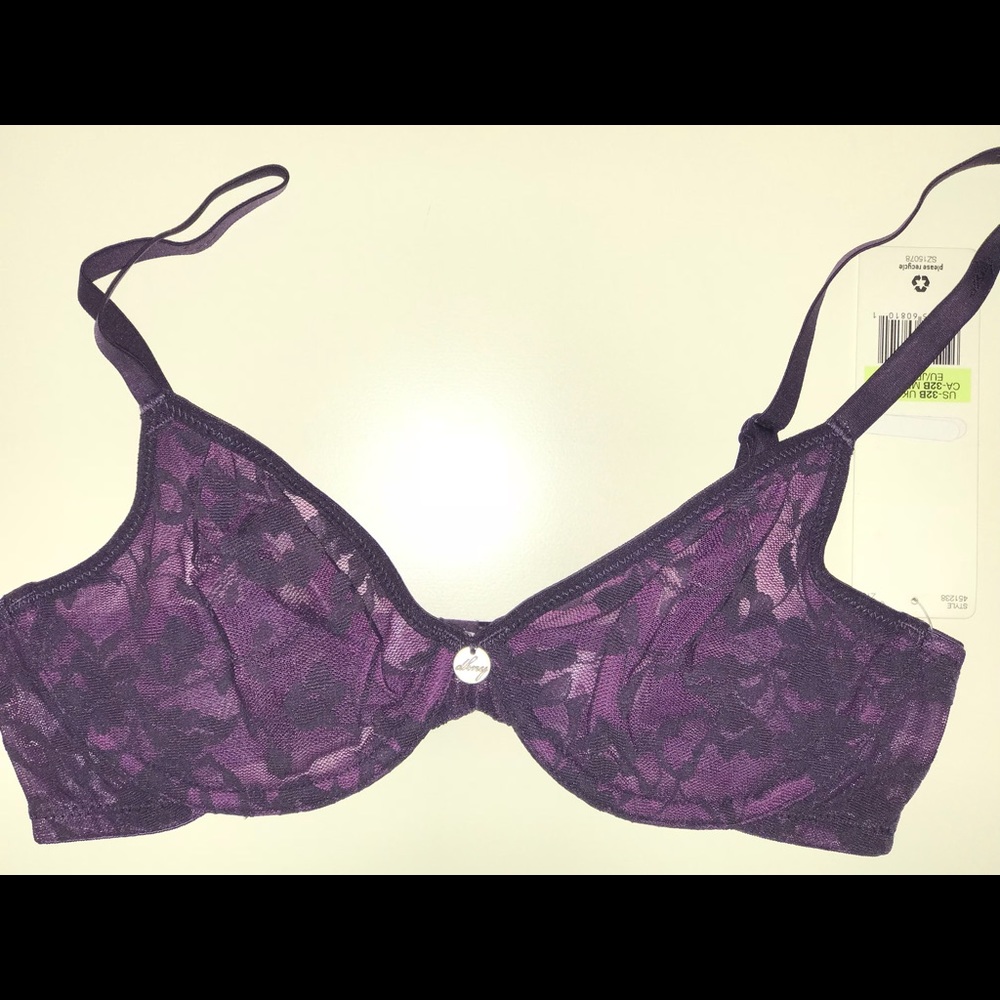 DKNY Signature Lace Demi Bra - Picture 2 of 2